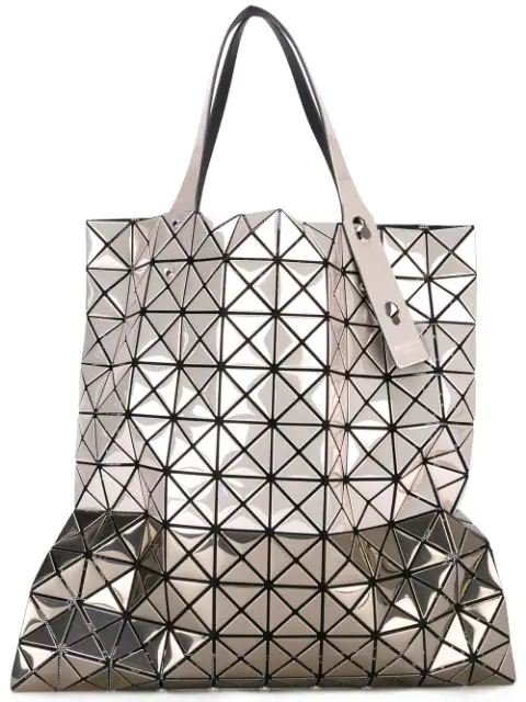 Bao Bao Issey Miyake Platinum Medium Two-tone Tote In Metallic | ModeSens