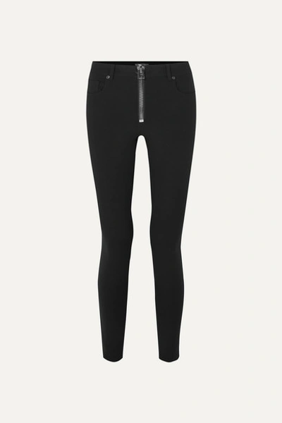 Tom Ford Stretch-wool Skinny Pants In Black