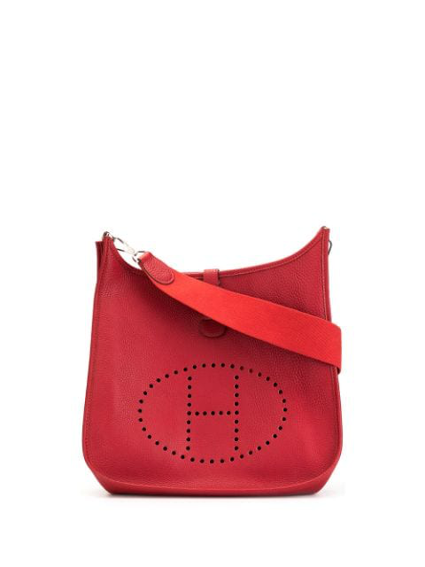 Pre-Owned Hermes 2002 Pre-owned Evelyne Gm Shoulder Bag In Red | ModeSens