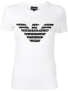 Emporio Armani Logo Printed T-shirt In White