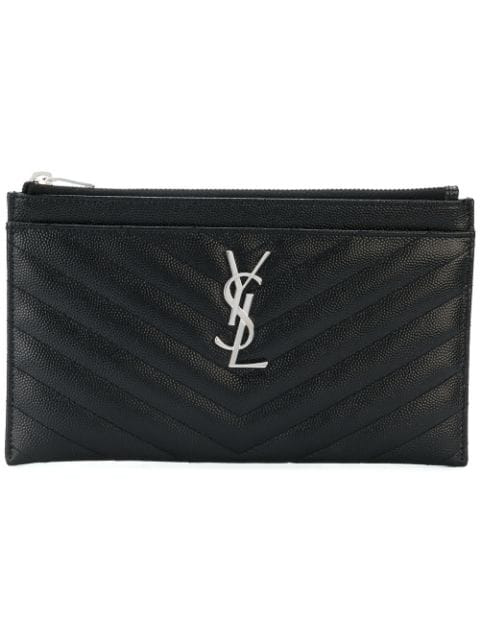saint laurent monogram bill pouch