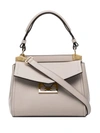 Givenchy Mystic Small Calfskin Top-handle Bag In Light Beige