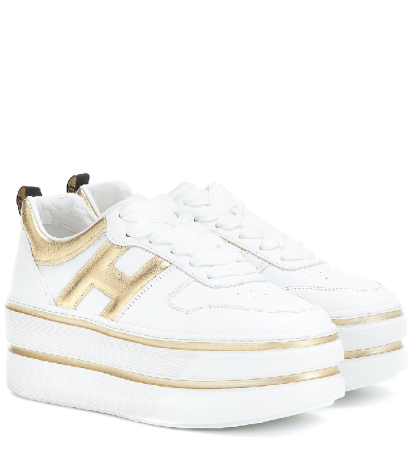 hogan h449 platform sneakers