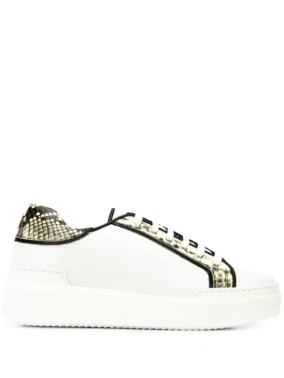 Paula Cademartori Sneakers In White Leather