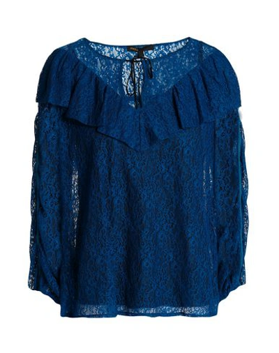 Maje Blouses In Blue
