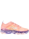 Nike Air Vapormax 2019 Mesh And Pvc Sneakers In Orange