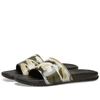 Nike Camouflage Benassi Jdi Sliders Black In Green