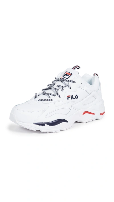 Fila Ray Tracer Sneakers In White