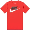 Nike Men's Sportswear Icon Futura T-shirt In Red