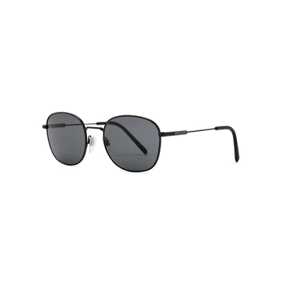 Bvlgari Black Oval-frame Sunglasses