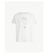 Boy London Graphic-print Cotton-jersey T-shirt In Off White