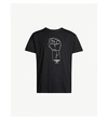 Boy London Graphic-print Cotton-jersey T-shirt In Black