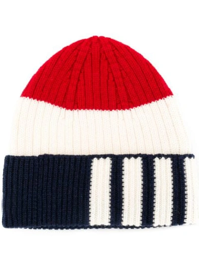 Thom Browne 4-bar Fun Mix Hat In Blue