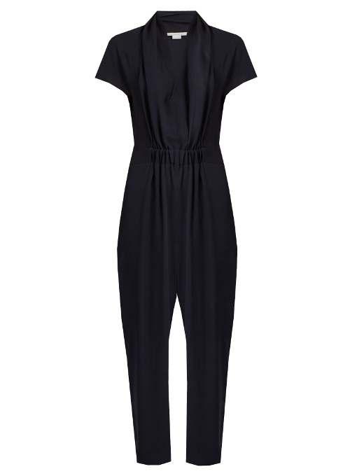 stella mccartney navy jumpsuit