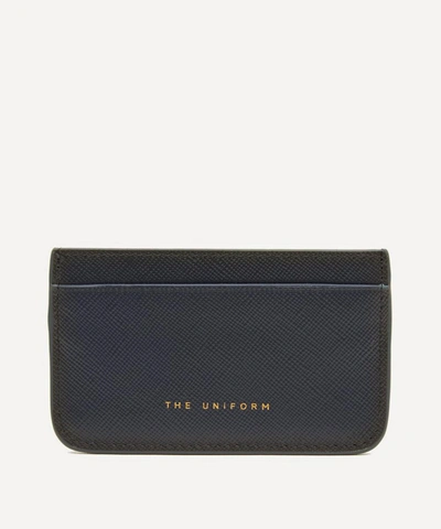 The Uniform Leather Cardholder In Airone