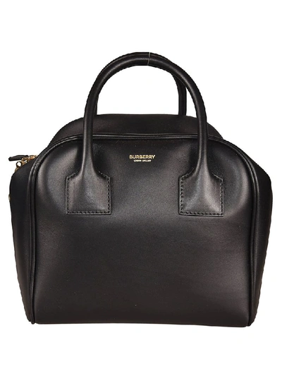 Burberry Cube Tote In Black