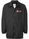 Doublet Warning Bomber Jacket In Black