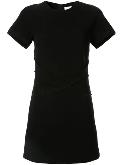 Dion Lee Slim-fit Mini Dress In Black