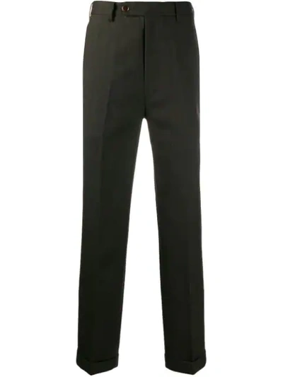 Junya Watanabe Long Tailored Trousers In Brown