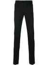 Pt01 Skinny Tailored Trousers In Black