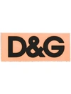 Dolce & Gabbana D&g Tape Shoe Patch In Orange