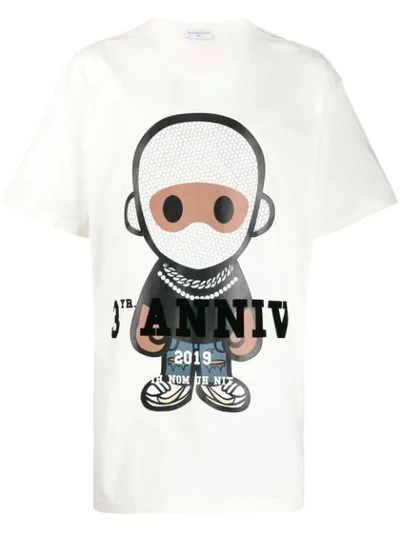Ih Nom Uh Nit Logo Graphic Print T-shirt In White
