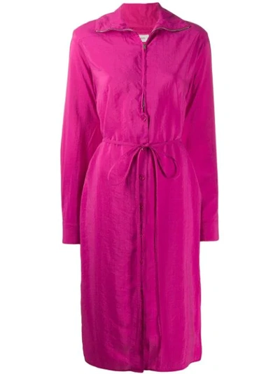 Lemaire Zipped Dress In Pink