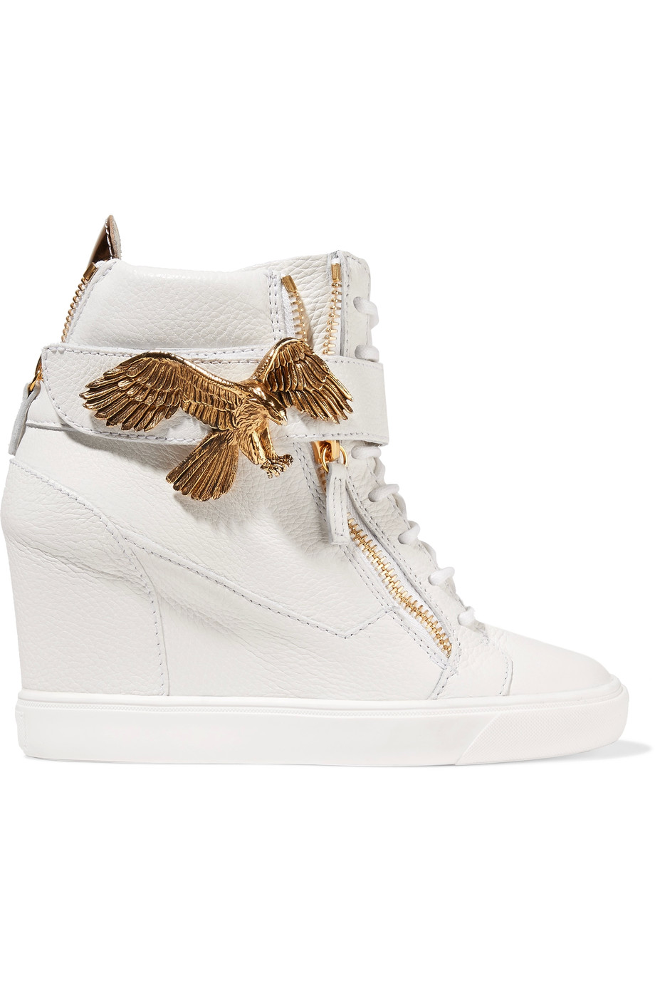 giuseppe zanotti design wedge sneakers