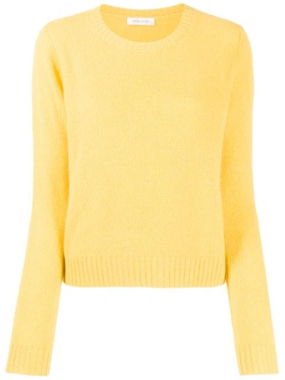 Philo-sofie Round Neck Jumper In Yellow