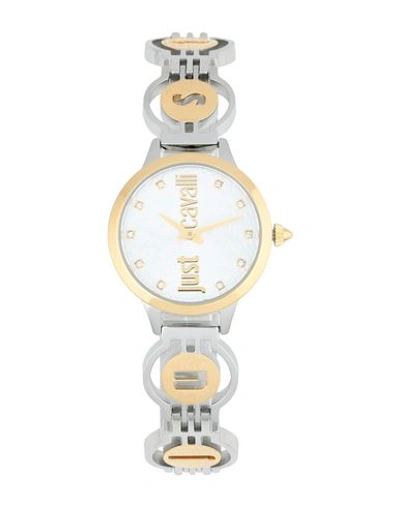 Just Cavalli Wrist Watch In Silver