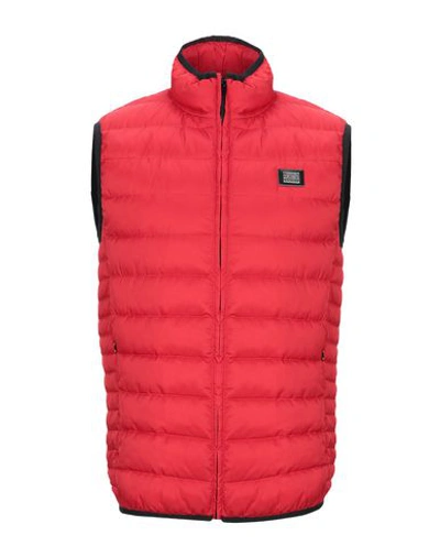 Love Moschino Down Jackets In Red