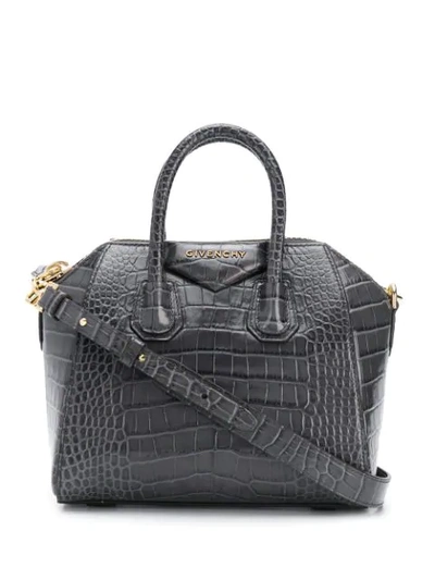 Givenchy Antigona Tote Bag In Grey