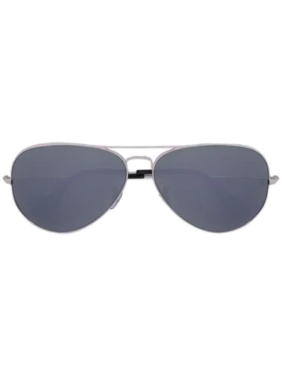 Ray Ban Classic Aviator Sunglasses In Grey