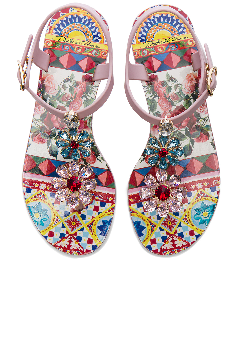 dolce & gabbana jelly sandals