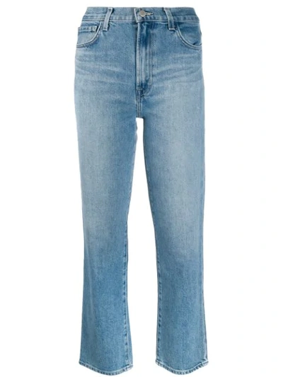 J Brand Jules Straight-leg Jeans In Blue