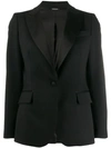 P.a.r.o.s.h Classic Single-breasted Blazer In Black
