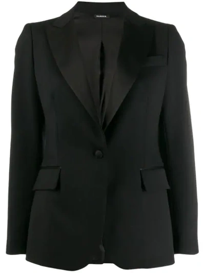 P.a.r.o.s.h Classic Single-breasted Blazer In Black