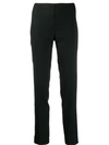 P.a.r.o.s.h Tailored Cropped Trousers In Black
