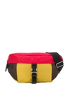 Marni Colour Block Belt Bag In Chestnut Red Cork