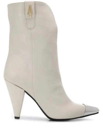 Aniye By Heeled Sienna Ankle Boots In Neutrals