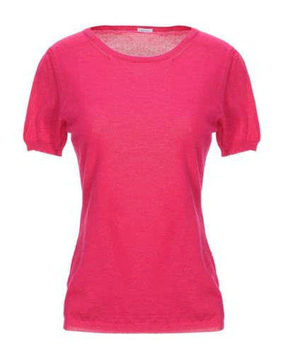Malo Sweaters In Fuchsia