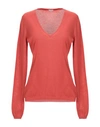 Malo Sweaters In Rust
