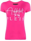 Philipp Plein Ss Statement T-shirt In Pink