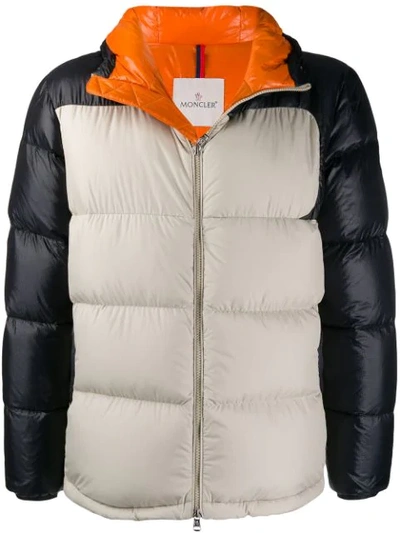 Moncler Zip-front Puffer Jacket In 20e Multicolor