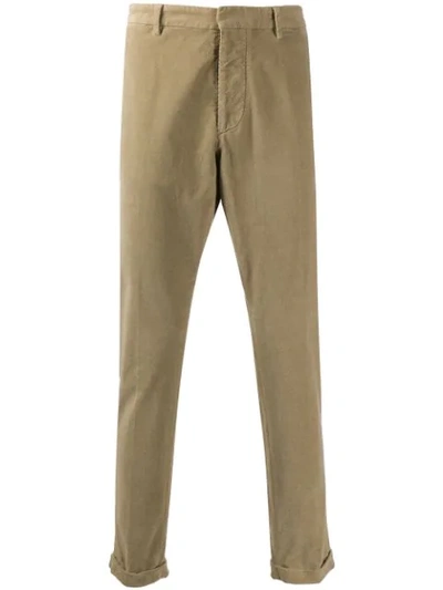 Dsquared2 Relaxed-fit Chinos In Neutrals