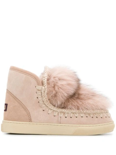 Mou Eski Trainer Boots In Pink