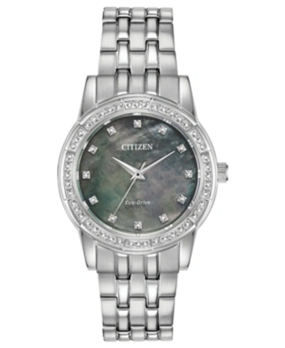 Citizen Eco-drive Women's Silhouette Stainless Steel Bracelet Watch 31mm