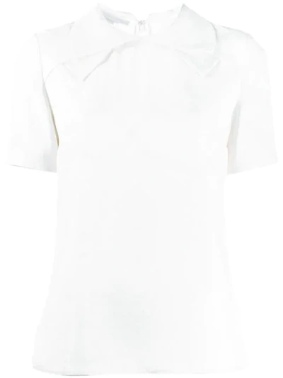 Stella Mccartney Bow Detail T-shirt In White