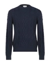 Ballantyne Cashmere Blend In Dark Blue