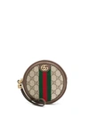 Gucci 'ophidia' Clutch In Brown